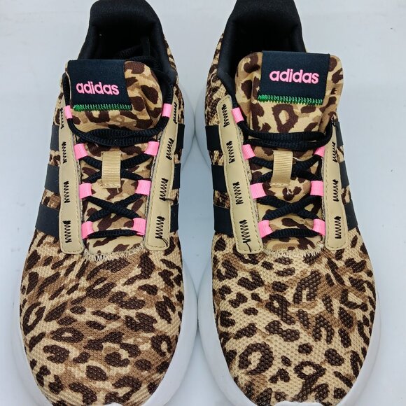 Adidas Child Leopard Racer TR21 Shoes US 7.0 FLOOR SAMPLE SNEAKERS - Picture 9 of 9